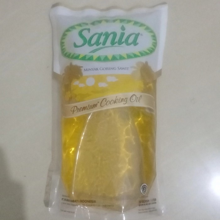

favorit] [1 Liter = 1000 ML] Sania Minyak Goreng Sawit Refill Pouch 1Lt