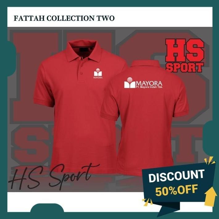 POLO PT. MAYORA - BAJU POLO TSHIRT MAYORA - BAJU POLO KERAH MAYORA GRATIS ONGKIR