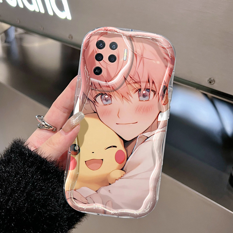 Casing Hp OPPO A94 F19 Pro Reno 5F Reno 5 Lite Reno5 F Reno5 Lite Case hp ponsel pola kartun Casing 