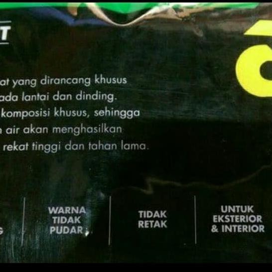 Semen Keramik Am 53 Tile Grout 1Kg + Cairan Penguat Nat Am 54 330Ml