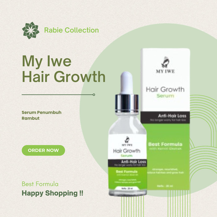 MY IWE HAIR GROWTH SERUM PENUMBUH RAMBUT PRIA DAN WANITA
