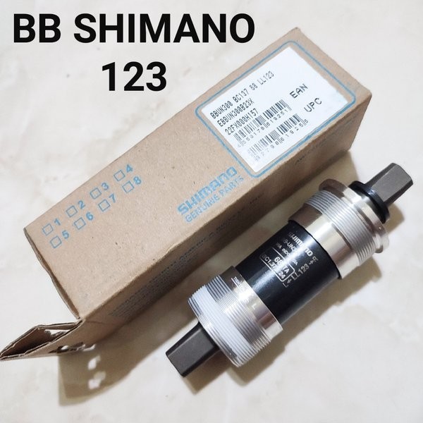 [ISBL] BB Shimano BB-UN300 Panjang 123 Bottom Bracket Model Kotak UN300 123mm