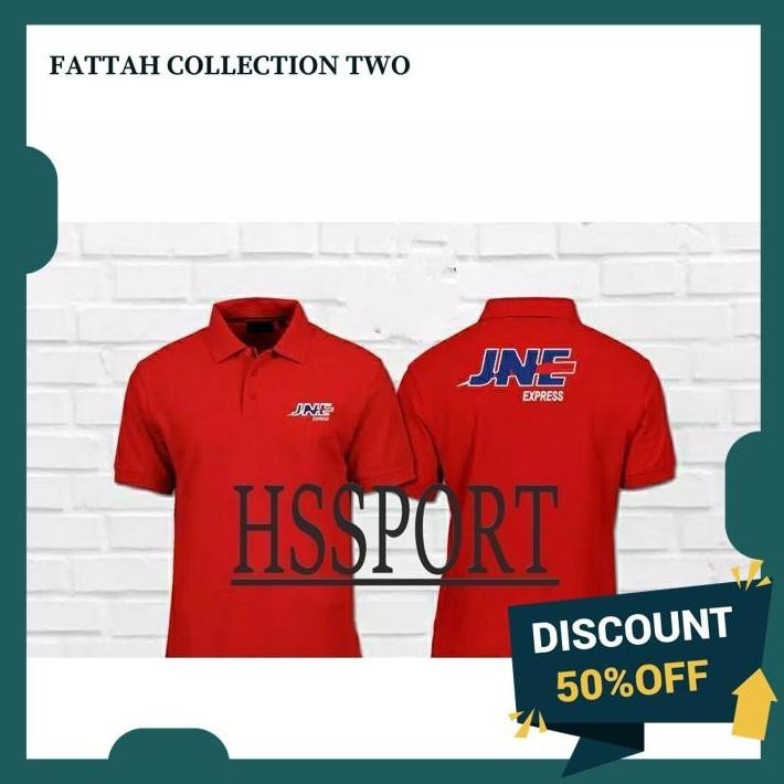 BAJU JNE POLOSHIRT - KAOS POLO JNE POLO SHIRT JNE BAJU TSHIRT EKSPEDISI JASA KIRIM BAJU BERKERAH JNE