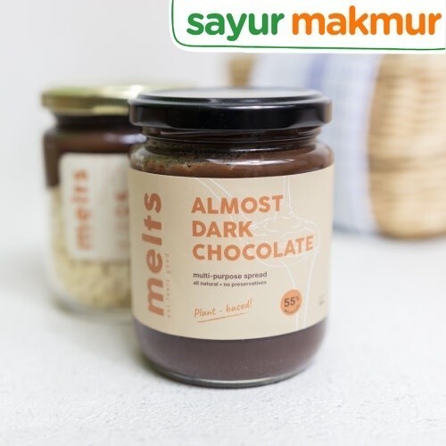 

Melts Almost Dark Chocolate Spread 300 gram Sayurmakmur