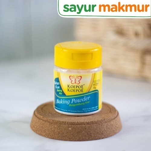 

Koepoe Koepoe Baking Powder 45 gram Sayurmakmur