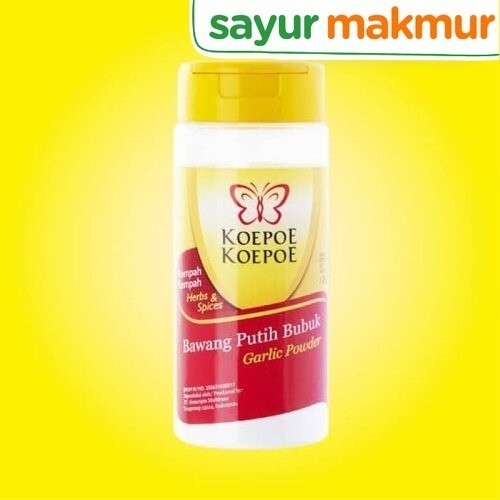 

Koepoe Koepoe Bawang Putih Bubuk 130 gram Sayurmakmur