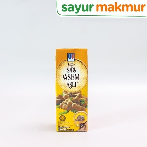 

Ultra Jaya Minuman Sari Asem Asli 250 ml Sayurmakmur