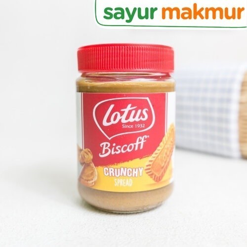 

Lotus Biscoff Crunchy Spread 380 gram Sayurmakmur