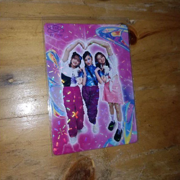 Photocard Pc Jkt48 AnterAja Adel, Katherine, Ashel SSR Limited Edition (+Free Pc Jkt48 Anteraja Olla