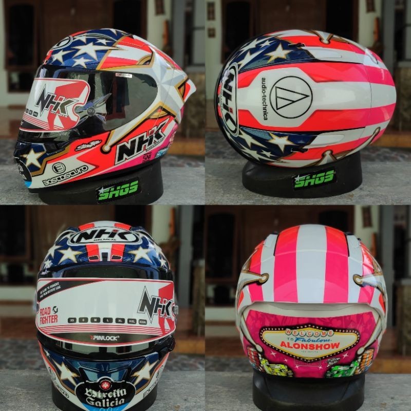 Nhk gp r tech race Alonso Lopez spesial cota livery original nhk