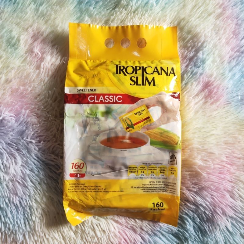 

TROPICANA SLIM Sweetener Classic 160 sachet - 400 g