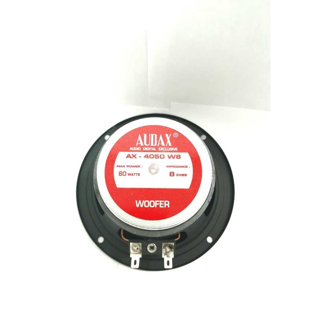 SPEAKER AUDAX AX 4050 WOOFER 4 INCH WOOFER AUDAX 60 WATT ORIGINAL