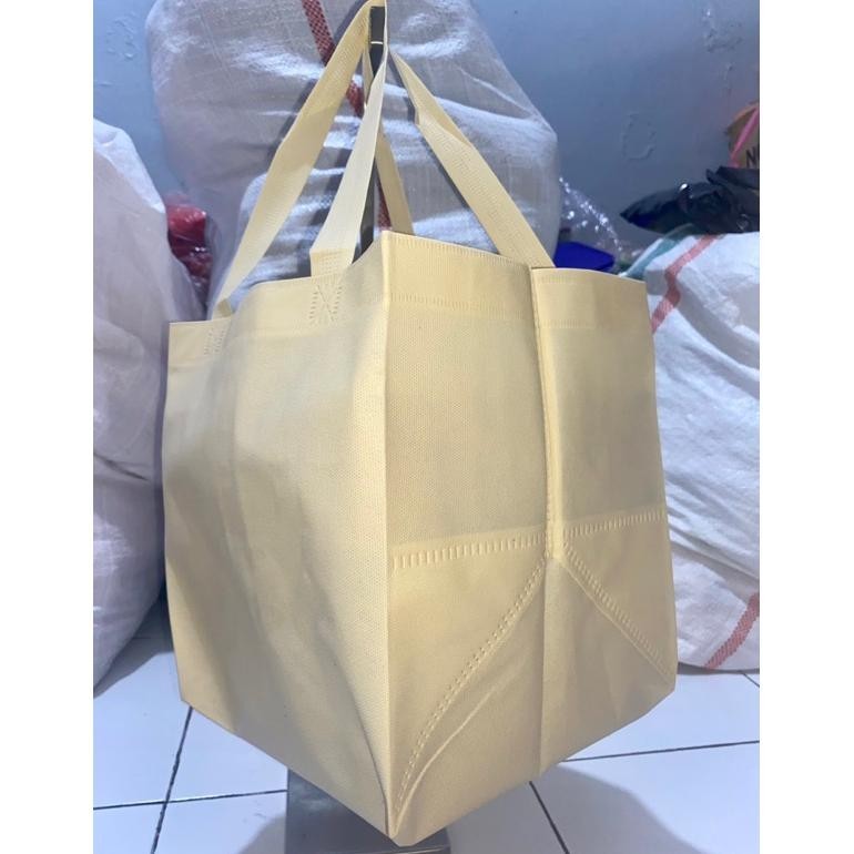 

TERMURAH (1 PACK = 60 PCS) GOODIE BAG TAS HAJATAN 22x22 CM TINGGI 25 CM / TAS NASI BOX / TAS HAJATAN KOTAK NASI / TAS WALIMATUL / TAS SPUNBOND TERLARIS / TAS SUNBOND SOUVENIR TERMURAH / TAS SEMINAR / TAS RAMAH LINGKUNGAN ter-98