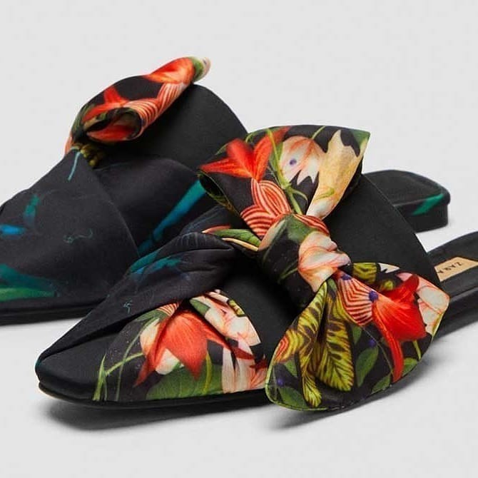 Sepatu Wanita Zara Loafers Terbaru Original Branded Store Shoes Gm5664