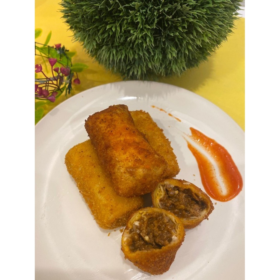 

Uinn - Risoles / Risol Bolognese . Frozen Food, Makanan Beku - 10 Pcs
