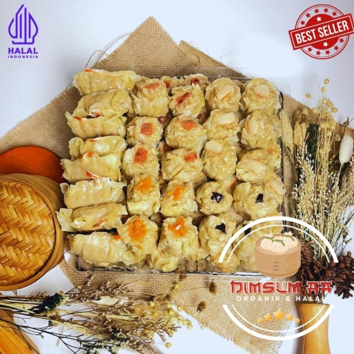 

Uinn - Best Seller Frozen Food Dimsum Mix 100 Pcs Gratis Saus Merah & Lada