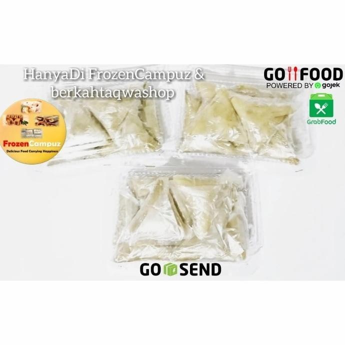 

Uinn - Sambosa Coklat Lumer Full Cokelat Samosa Per Pak Samosa Frozen Food