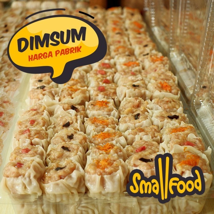 

Uinn - 50 Pcs - Dimsum Siomay Premium Super Grosir Frozen Food Halal Smallfoo