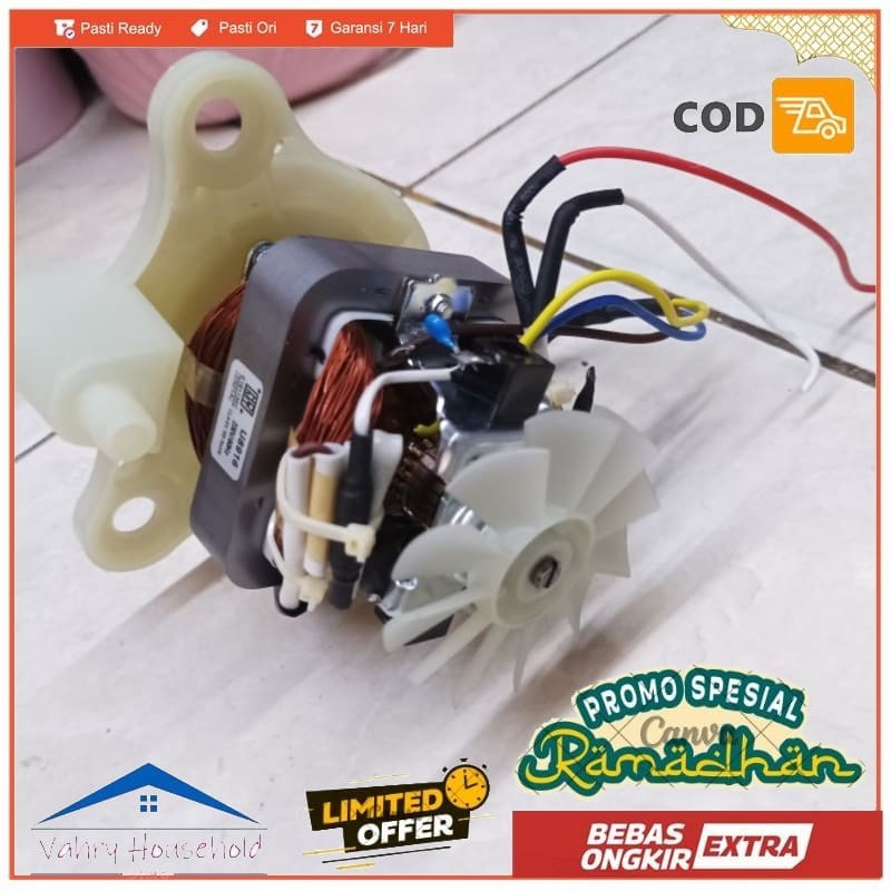 MESIN MOTOR DINAMO HR7627 HR 7627 PHILIPS FOOD PROCESSOR CHOPPER