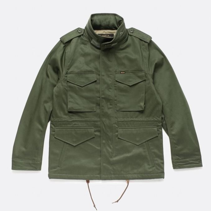 IRON HEART IHM-27 SATEEN M65 FIELD JACKET - OLIVE TSABITASARIN12