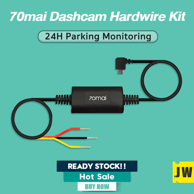 70mai Dashcam Hardwire Kit Untuk Parking Monitor (Untuk Tipe A400/A500s/A800s/Lite)