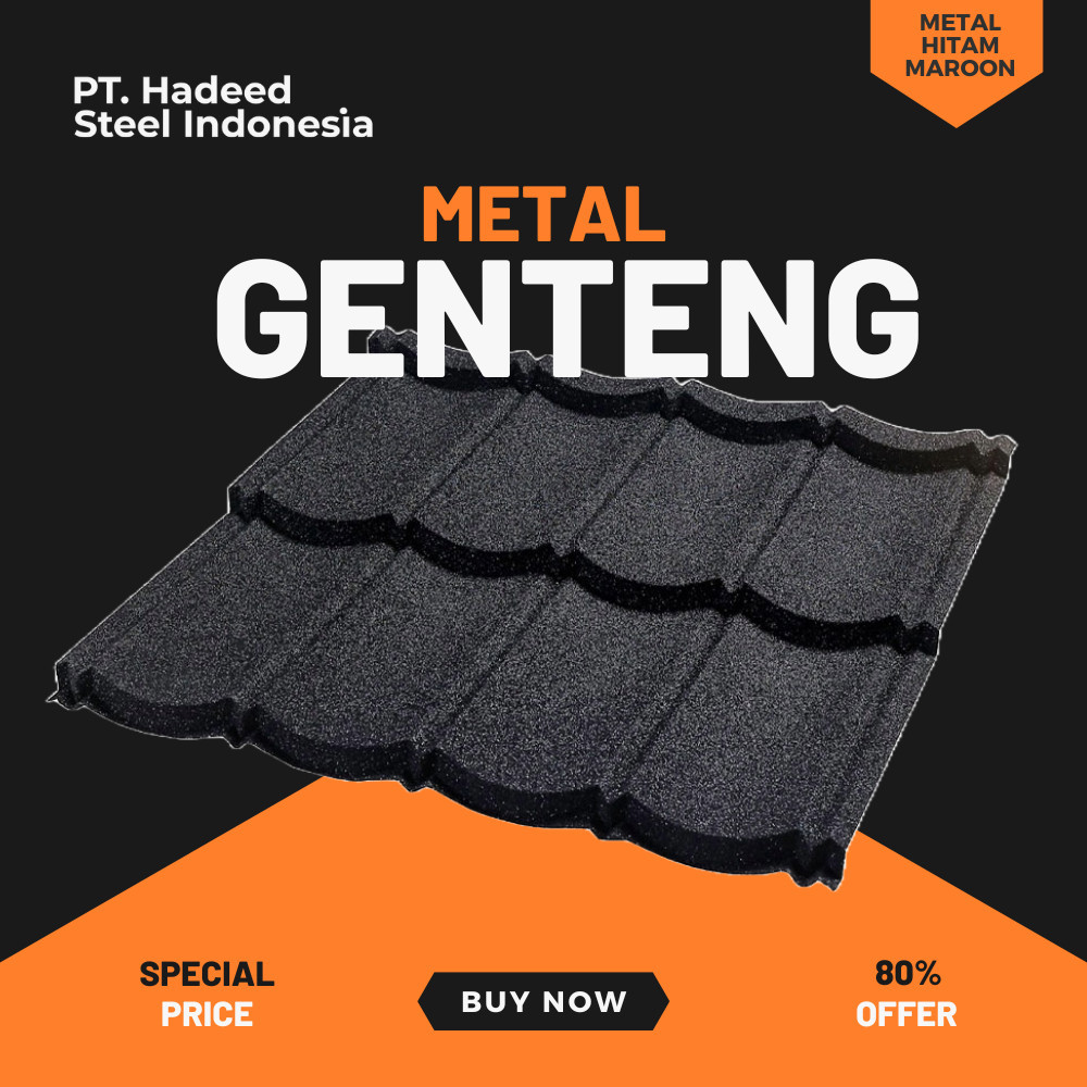 Baja Ringan Genteng Metal Pasir