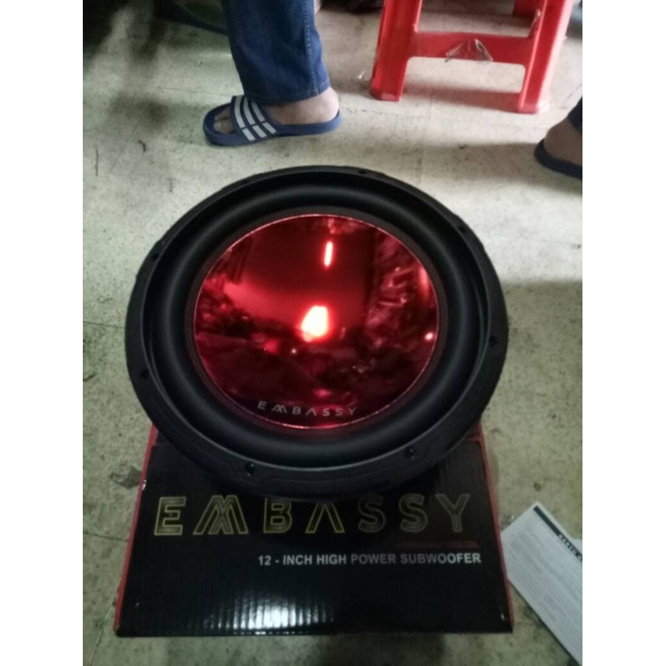Subwoofe Embassy 12In Doublecoil Ch