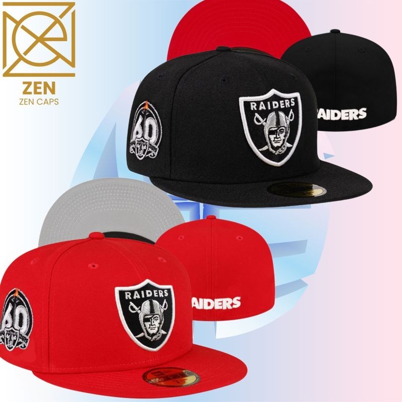 Snapback Fitted Raiders Original Import/Snapback Raiders/Topi Fitted Raiders