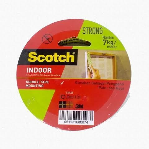 

3M double tape mounting 3M 110-3a ( 24 mm X 3 m ) 7 kg PROMO