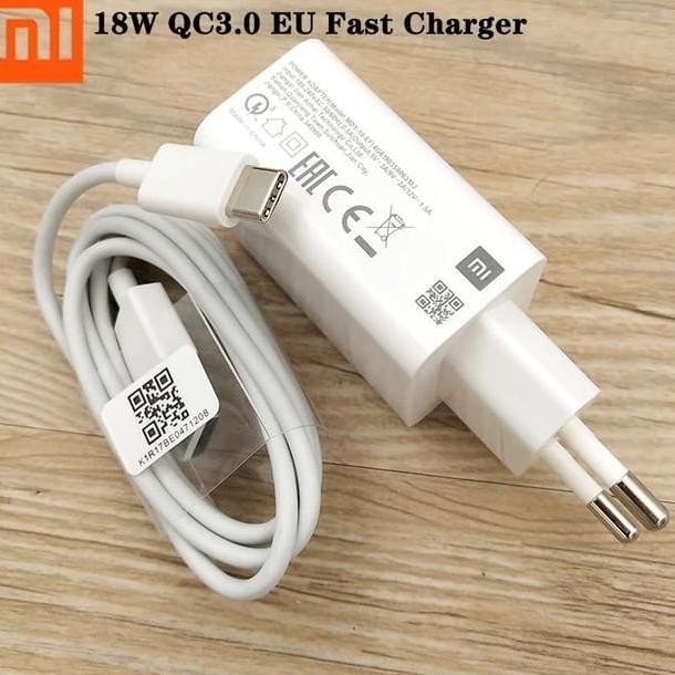 Original Charger Xiaomi Redmi 9 9T 10 10C Note 8 Pro 18W Usb Type C Case_Official
