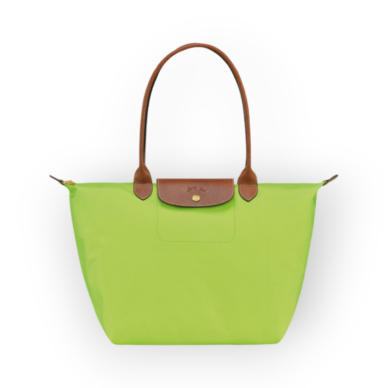 LONGCHAMP Large Le Pliage Tote Bag in Light Green