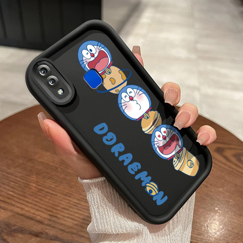 Casing Hp VIVO Y95 Y93 Y93s Y91 Y91i Case Kesing ponsel Doraemon HP pelindung silikon Softcase lunak