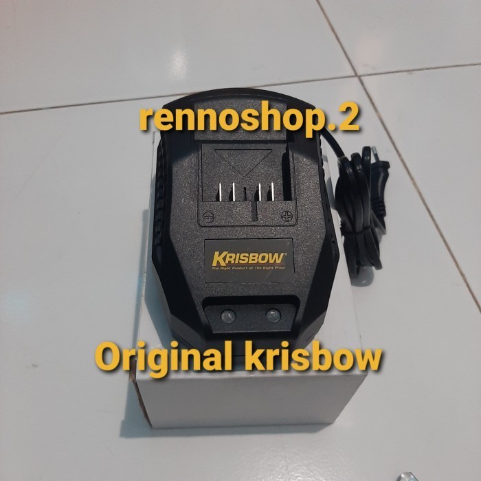 CHARGER BATTERY CORDLESS 18V KRISBOW ORIGINAL