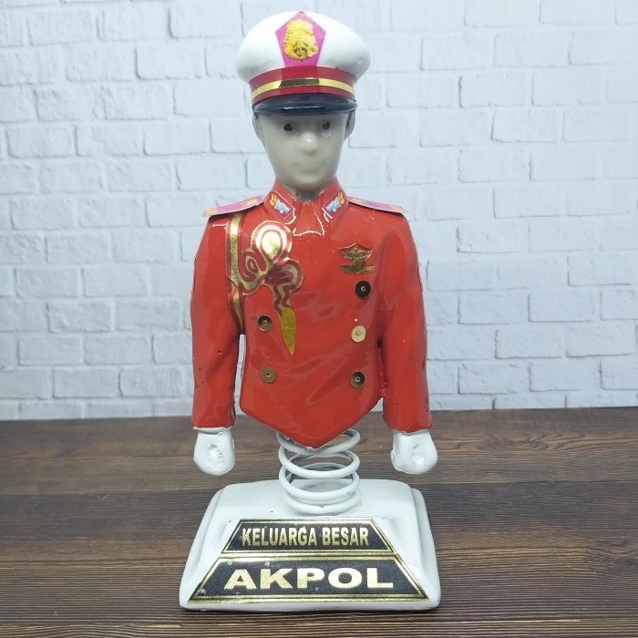 Niatur Akpol - Bahan Fiber - Niatur Keluarga Besar Akpol