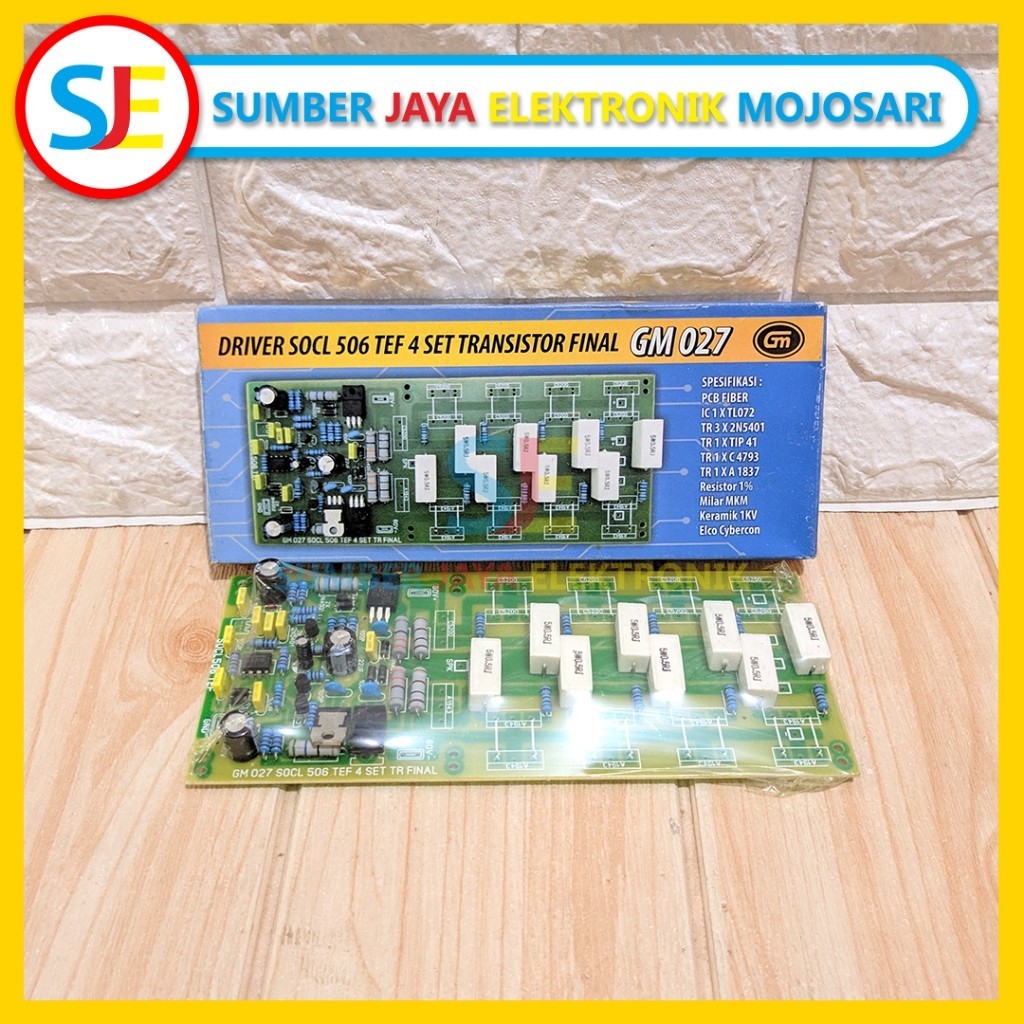 Kit Driver SOCL 506 TEF GM - Kit Driver Power Ampli 4 Set Transistor