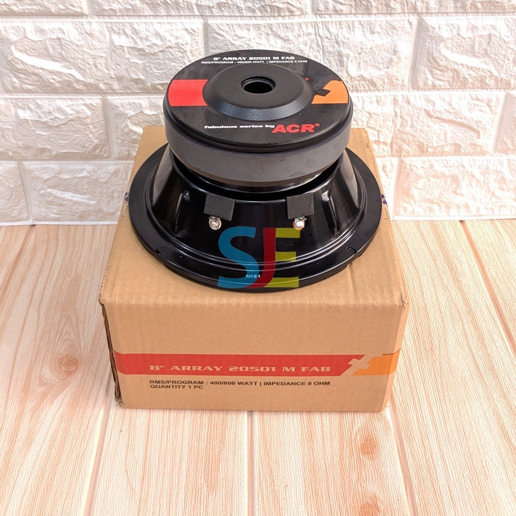 Speaker ACR Fabulous 8 inch 20501 Body Vacum (Rangka Tutup) / Speaker ACR Fabulus Array 8" 2050
