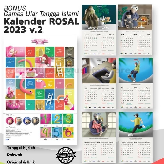 

Best Sales Calendar Kalender Dinding 2023 Islami Dakwah By Rosal 1444 Hijriah Pengiriman Cepat