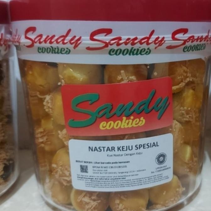 

Nastar Keju Toples Sandy Merah Stok Terbatas