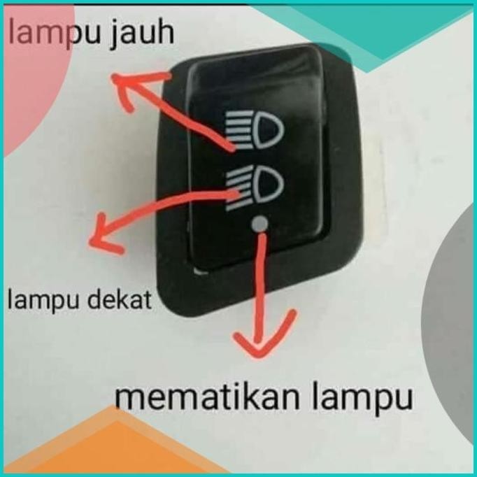 saklar lampu on off honda matic/ saklar lampu on off beat beat fi 19F3