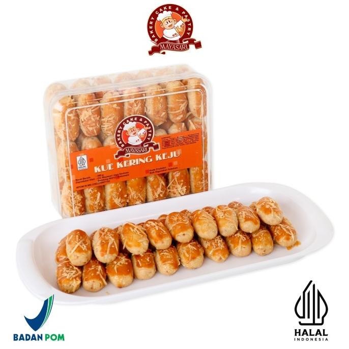 

New Mayasari Kastengel / Kue Keju Kering (Premium) Pengiriman Cepat