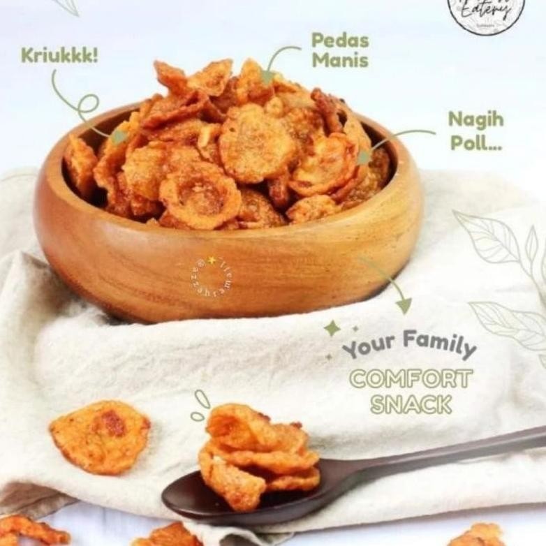 

POI Emping Melinjo Harvest Eatery Pedas Manis 500g TERLARIS