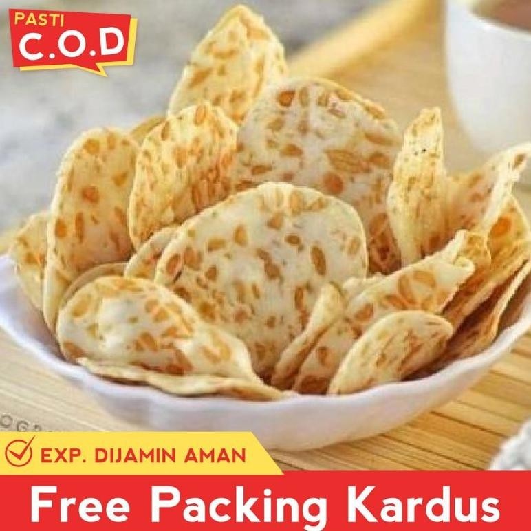 

POI KERIPIK TEMPE 1/2KG(500GR)/TEMPE SAGU/KERIPIK TEMPE RENYAH TERLARIS