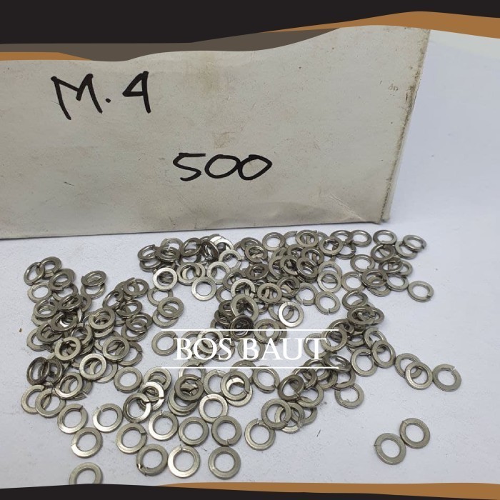 Ring Plat Stainless Steel SS304 - Washer Plat Stainless M4