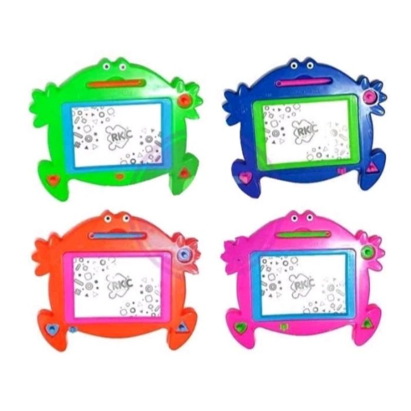 

PAPAN TULIS MAGNET ANAK BENTUK KODOK - DRAWING BOARD - RKC
