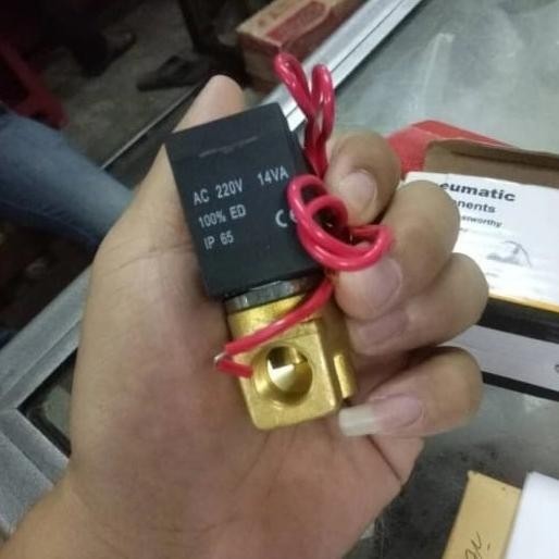 Solenoid Valve Gas 1/4"
