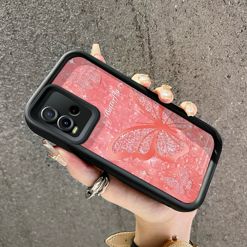 Casing Hp VIVO Y21 Y21s Y21T Y21E Y21A Y21G Y33T Y33s Case lunak ganda Casing HP pola morfin baru Ke