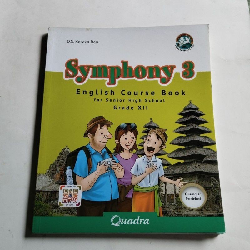 BUKU ORI SYMPHONY KELAS 3 SMA PENERBIT QUADRA
