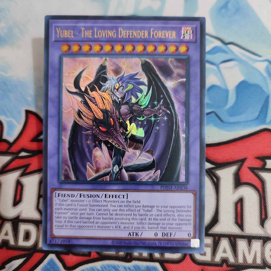yugioh AE yubel the loving defender forever PHNI-AE038 UR original