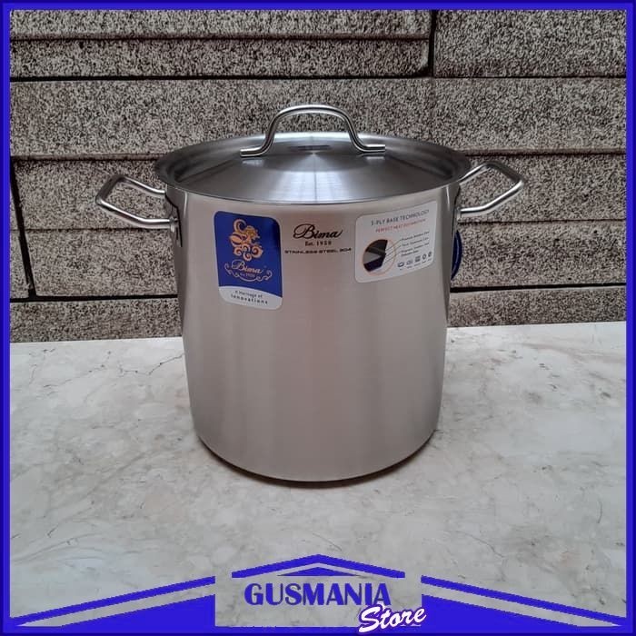 Panci Masak Teplon Bima Origin Wajan Stainless Kuali Penggorengan
