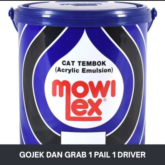 Cat Tembok Interior Mowilex Emulsion 20 Liter White E100